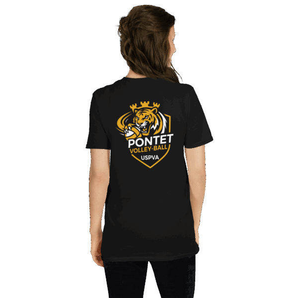 T-shirt Unisexe à Manches Courtes – Image 3