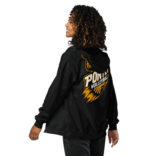 Sweat à capuche zippé MIXTE Tigre – Image 2