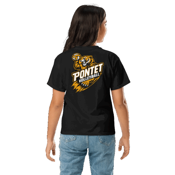 T-shirt classique enfant tigre dos – Image 4