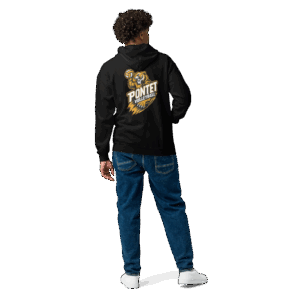 Sweat à capuche zippé MIXTE Tigre